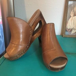 Dansko (real!) wooden heels